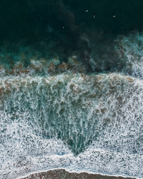 amazing pic with drone to the sea - Photo, Image
