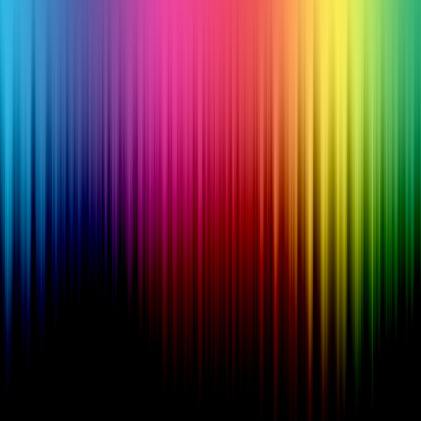 Neon abstract lines design on dark background  - 写真・画像