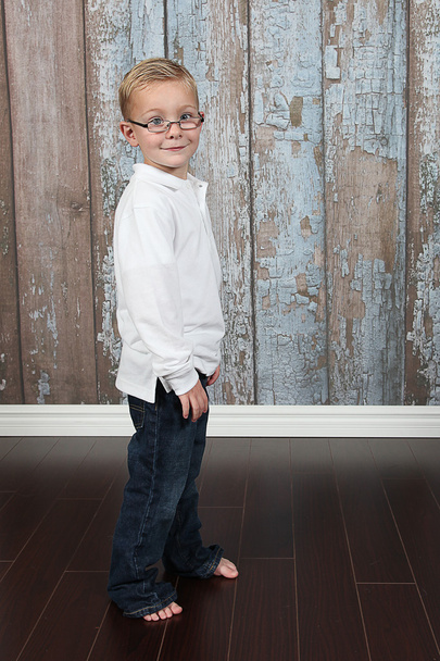 Cute little boy posing - Фото, зображення