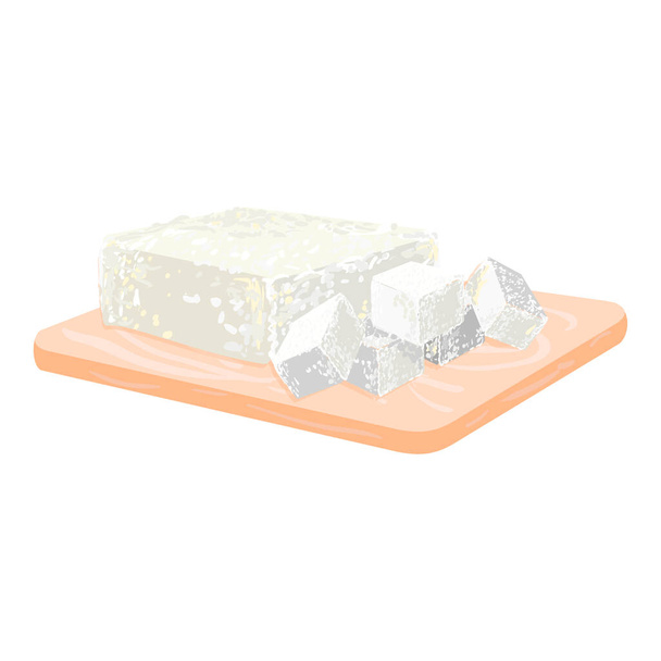 Illustration of Cheese - Vector, Image
