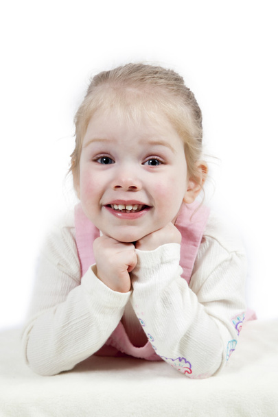 Adorable little girl smiling - Photo, Image