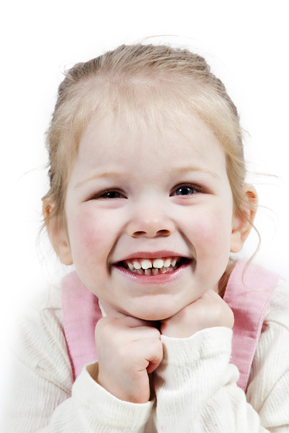 Adorable little girl smiling - Fotó, kép