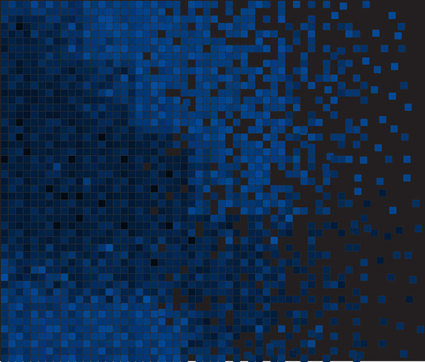 Pixel Blue на цифровом экране
 - Вектор,изображение