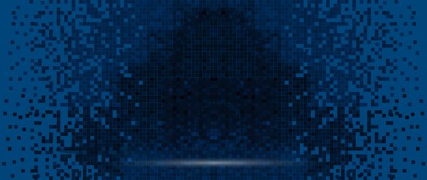 Tela de pixel na tela digital
 - Vetor, Imagem