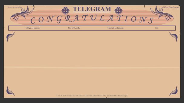 Telegram - Vektor, kép