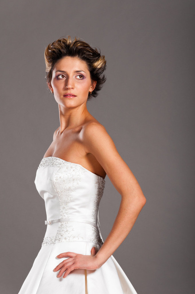 Bride in wedding dress - Valokuva, kuva