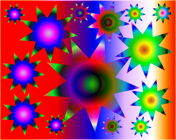 varicolored formas objetos
 - Vector, imagen