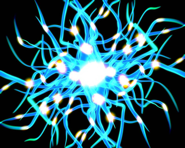 Концепция нейронов и нервной системы
. - Фото, изображение