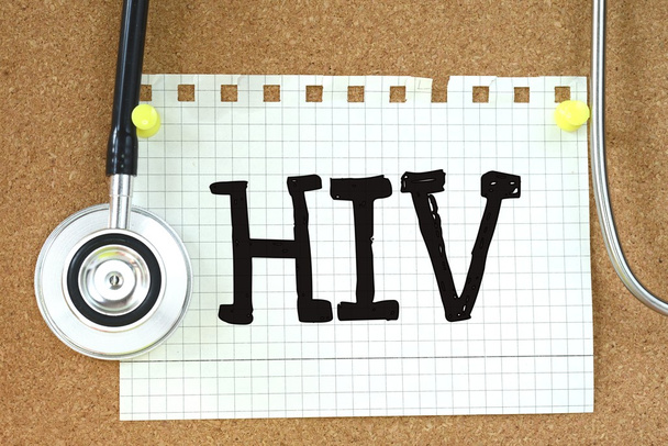 HIV - Virus lidské imunodeficience - Fotografie, Obrázek