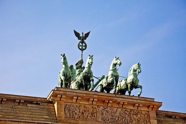 Бранденбурзьких воріт, Берлін
 - Фото, зображення