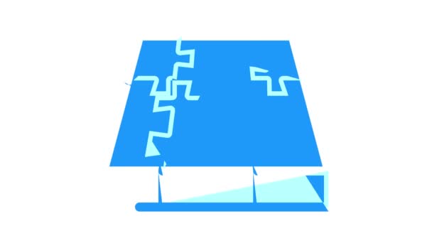 Floor Material Layers Renovation color icon animation - Metraje, vídeo