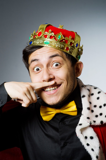Král podnikatel v legračním pojetí - Fotografie, Obrázek