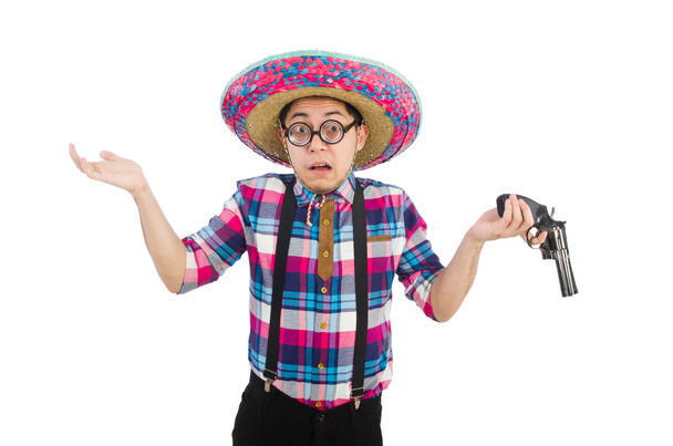 Vicces mexikói sombrero koncepció - Fotó, kép