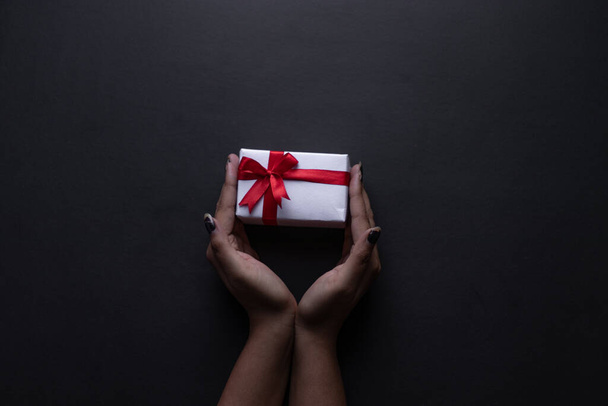 Gift box isolated stock image. - Photo, image