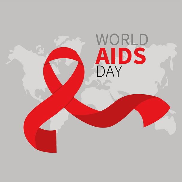 Día mundial del SIDA - Vector, imagen