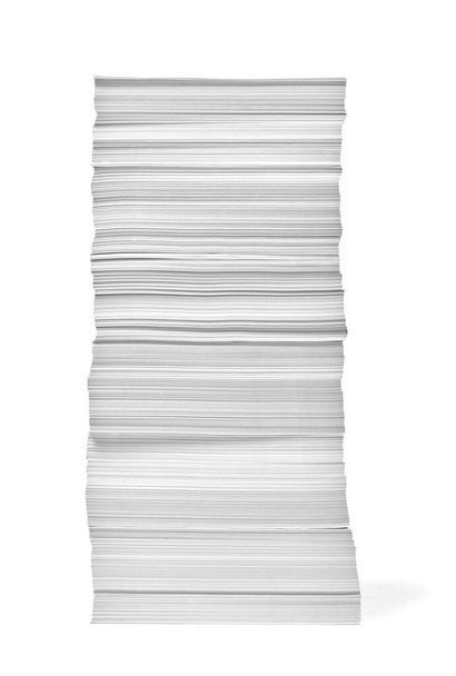 Papierstapel stapeln Büropapier geschäftig Bildung - Foto, Bild