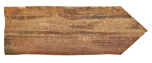 madeira sinal de madeira seta fundo prancha tabuleiro - Foto, Imagem