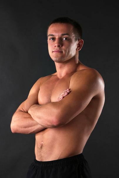 Handsome muscular young man - Фото, зображення
