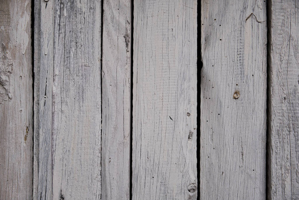 A close-up shot of rustic weathered wooden boards - Foto, immagini