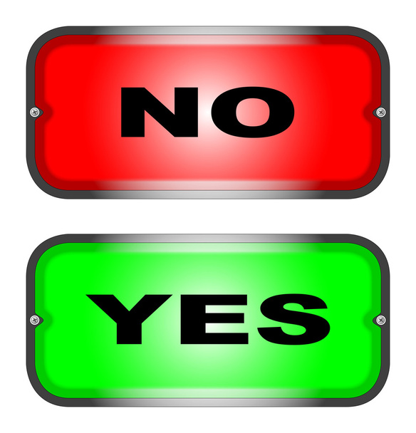 Yes No - Vector, Image