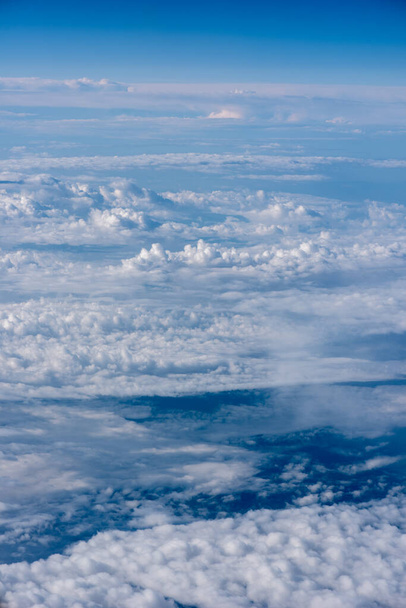 View of the clouds from the plane - Zdjęcie, obraz