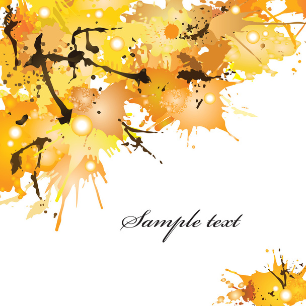 autumn blots - Vector, afbeelding