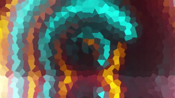 Krystalizovaná abstraktní mozaika - Záběry, video