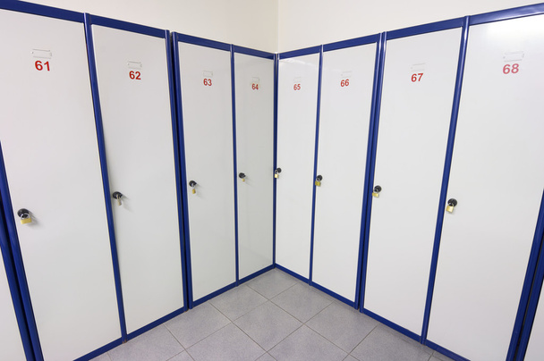 Lockers numbered - Photo, Image