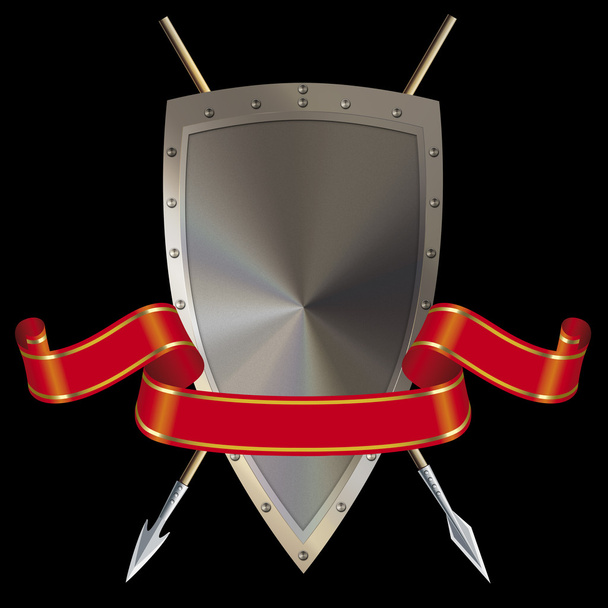 Medieval shield. - Fotoğraf, Görsel