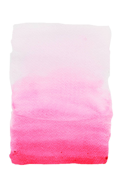 Акварельний штрих і спрей на білому папері, абстрактний фон вручну намальований рожевий колір рідкого крапельки ізольований на білому тлі
 - Фото, зображення