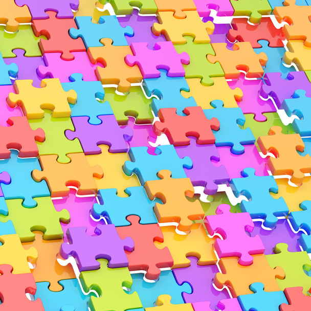 Abstract puzzle background composition - Foto, Imagen