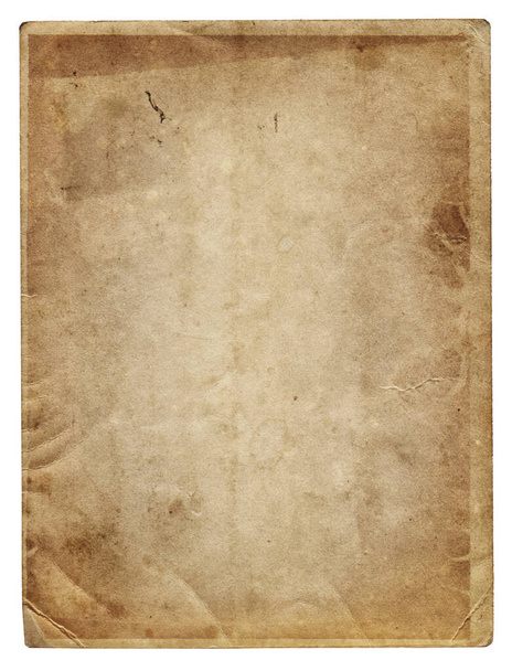 Textura de papel fotográfico antiguo con manchas y arañazos aislados
 - Foto, Imagen