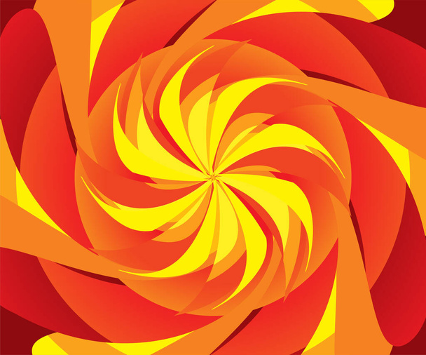artistic creative orange background vector illustration - Vetor, Imagem