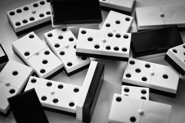 Domino pieces - Photo, Image