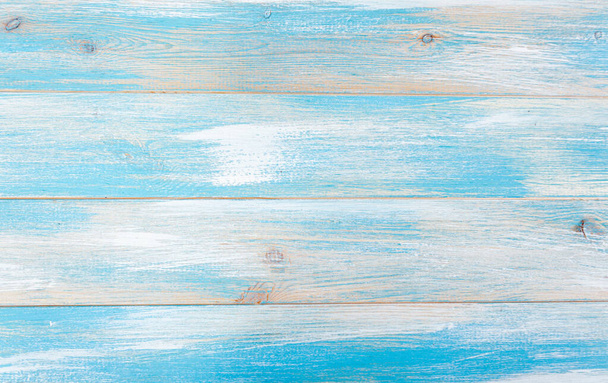 fondo de madera azul tinte blanco - Foto, Imagen