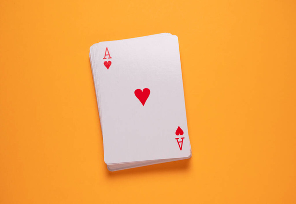Bir oyun kartının setini kapat - Fotoğraf, Görsel