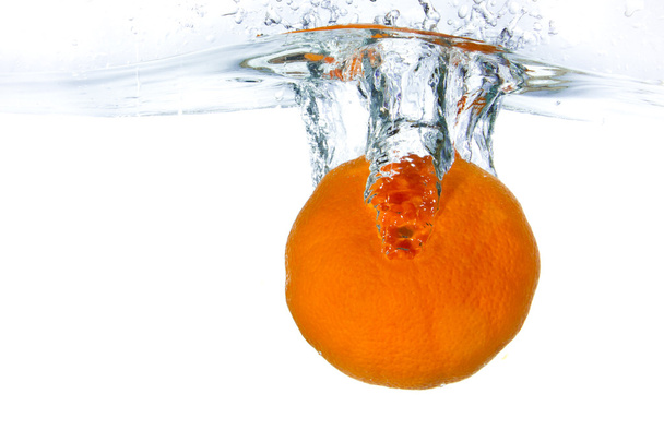 Mandarine splashing - Photo, Image