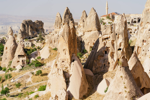 Day view of Goreme town - Photo, Image