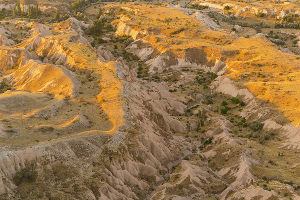 Spectacular mountains of bizzare form located in the heart of Cappadocia - Photo, Image