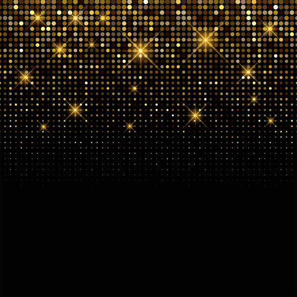 Роскошный фон блестящий золотой блеск фона - Вектор,изображение