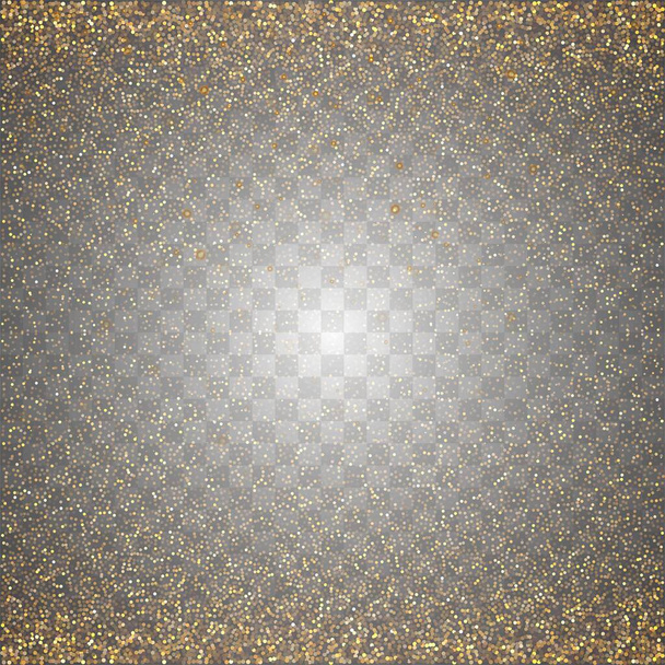 Абстрактный прозрачный золотой блеск фонового вектора - Вектор,изображение
