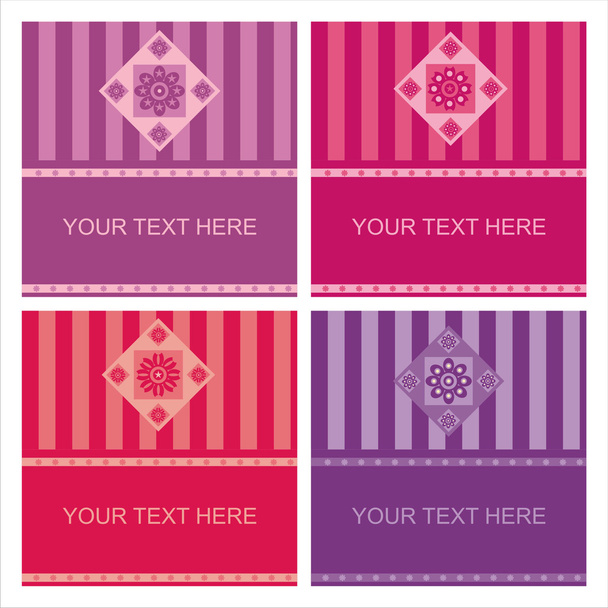 Симпатичные цветочные рамки
 - Вектор,изображение