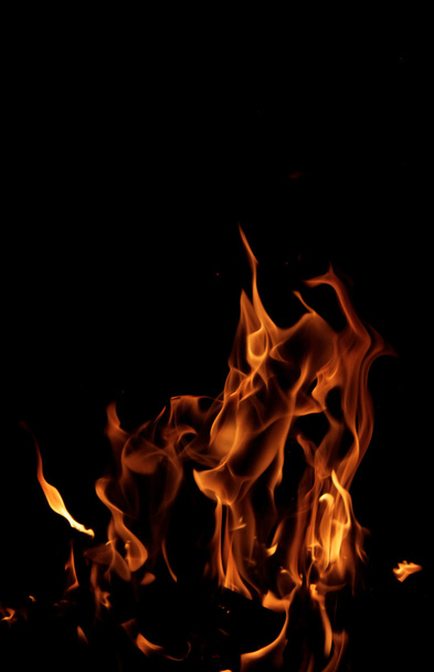 Flame background - Foto, imagen