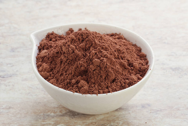 Naturalny organiczny aromat kakao w proszku do celów kulinarnych - Zdjęcie, obraz