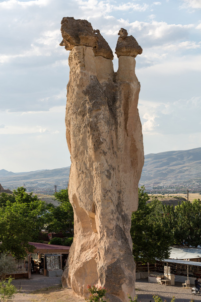 formacje skalne w Parku Narodowego Göreme. Kapadocja, Turcja - Zdjęcie, obraz