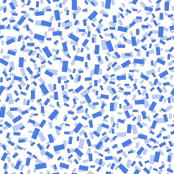 Saumaton kuvio, jossa on sinisiä graafisia elementtejä kevyellä taustalla - Vektori, kuva