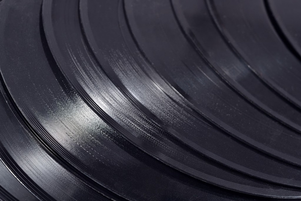 Old vinyl records close up - Photo, Image