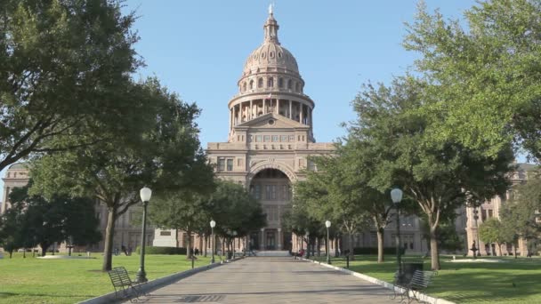 Texas State Capitol - Materiał filmowy, wideo