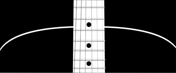 gitaar jack plug - Vector, afbeelding