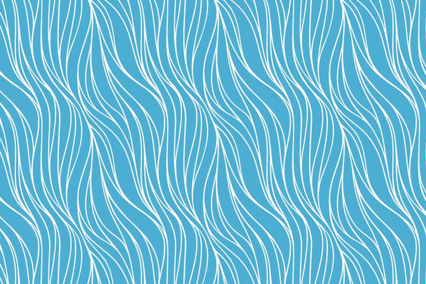 minimalistische Linienkunst auf blauem Hintergrund. Illustrationsstil - Foto, Bild